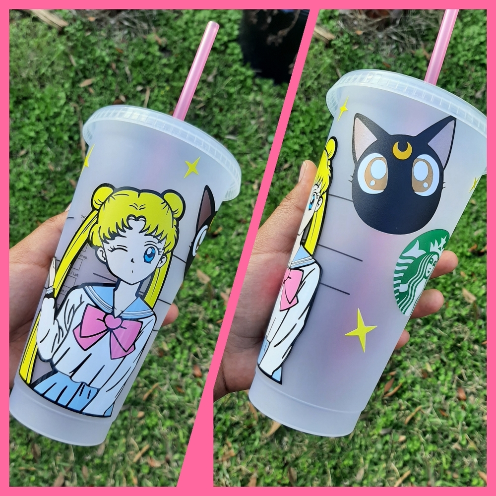 SAILOR MOON STARBUCKS CUP